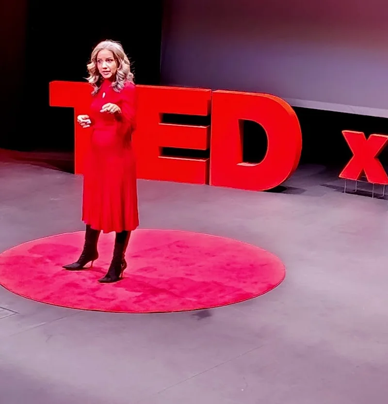 Bethanie Nonami on the TEDx stage
